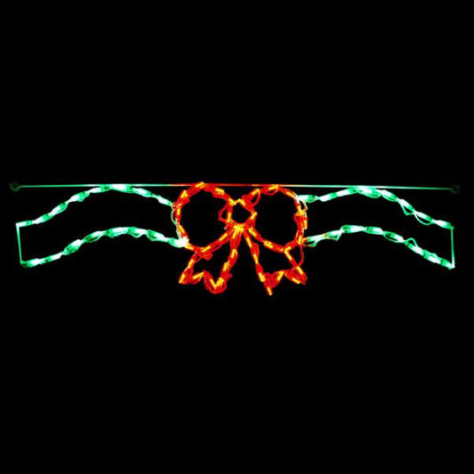 LED enlazable con forma de lazo/cinta rojo/verde