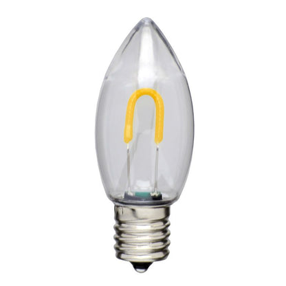 Bombilla LED C9 de filamento clásico