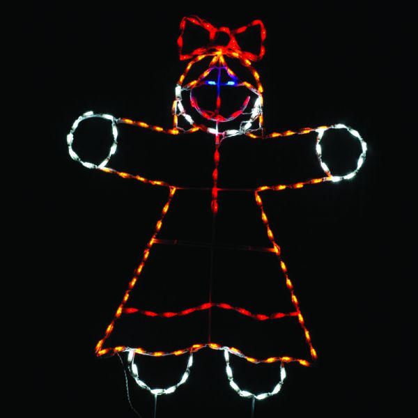 Pantalla LED Chica de Jengibre