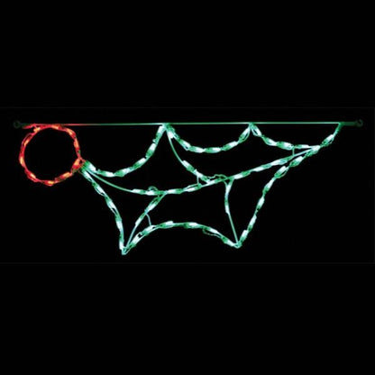 Acebo LED con bayas enlazable