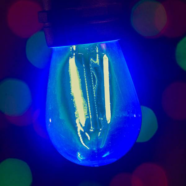 Bombilla LED S14 lisa de PC