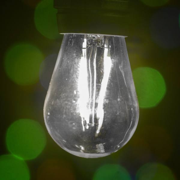 Bombilla LED S14 lisa de PC