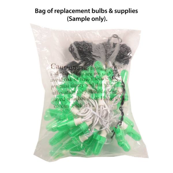 Guirnalda de repuesto Starburst LED de 12 pulgadas