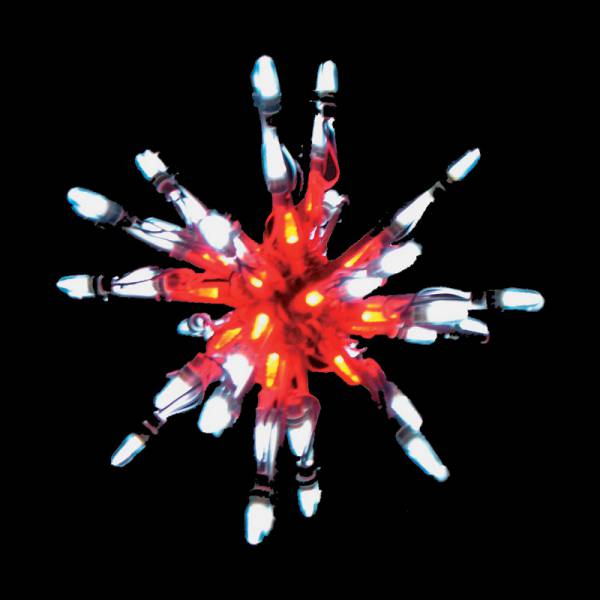 LED 12" en forma de estrella