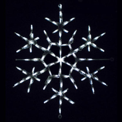 Exhibidor LED Copo de Nieve Starpoint (Blanco, 30")