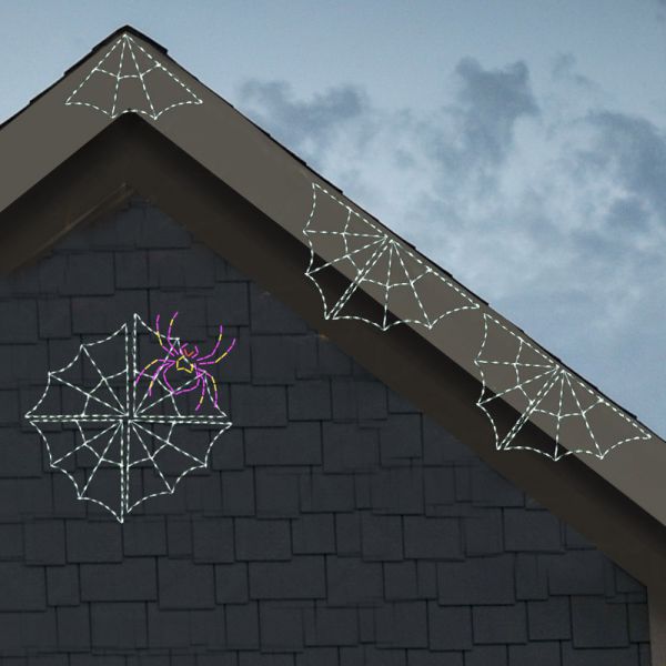 Pantalla LED Esquinera Telaraña (22")
