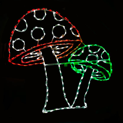 Pantalla LED de doble hongo
