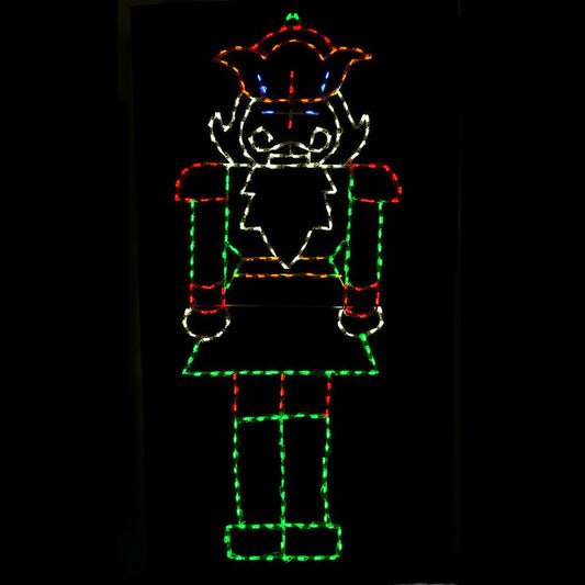 Soldado de juguete Cascanueces con pantalla LED (72")