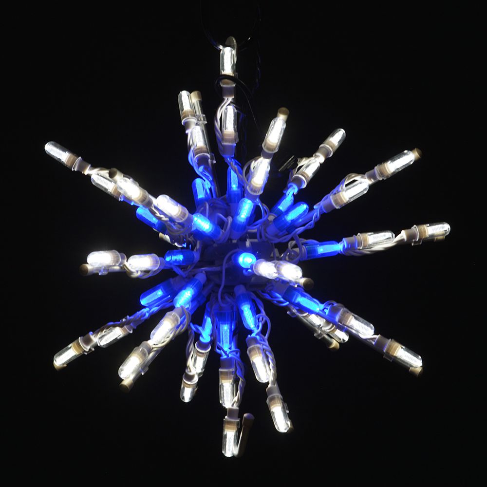 LED 12" en forma de estrella
