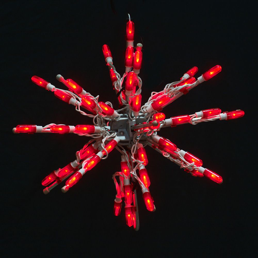 LED 12" en forma de estrella