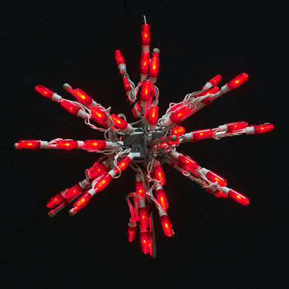 LED 12" en forma de estrella