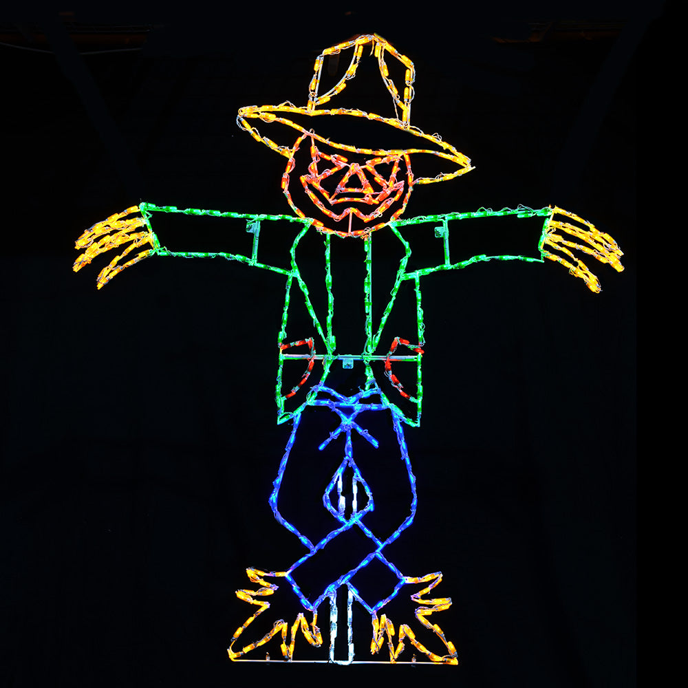 Exhibición LED Espantapájaros "Scary Terry"