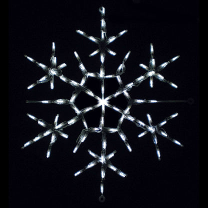 Exhibidor LED Copo de Nieve Starpoint (Blanco, 30")