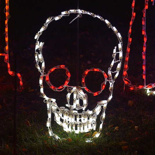 Pantalla LED de calavera (31")