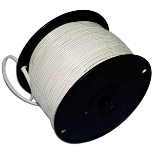 250' de cordón blanco (sin portalámparas)