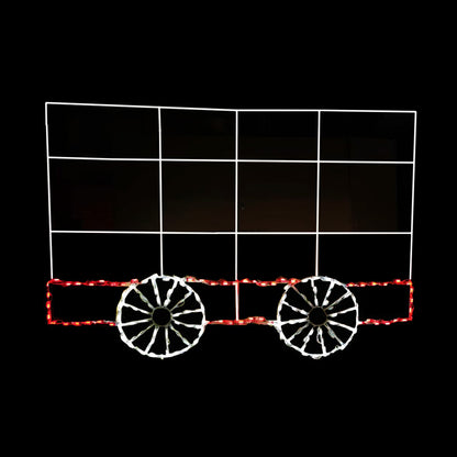 Pantalla LED de vagón de tren en blanco - Personalizable