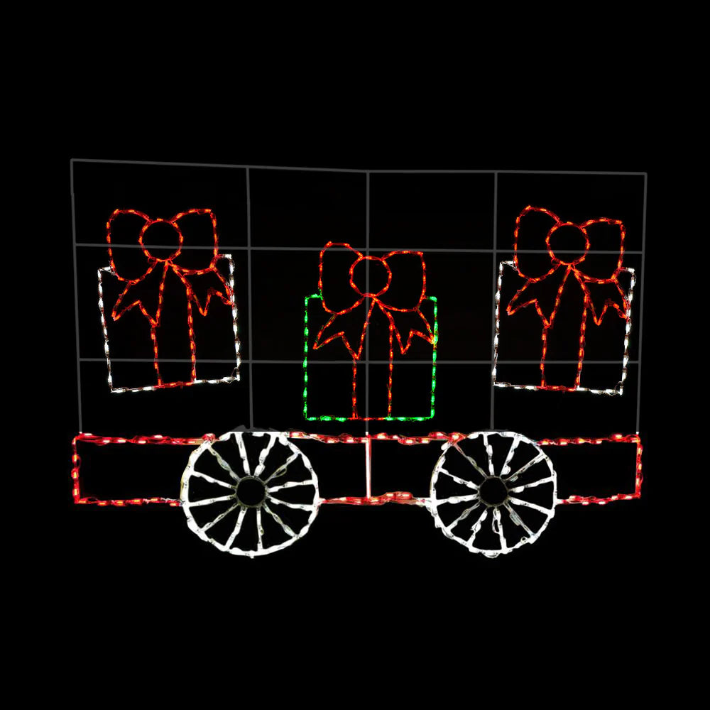 Pantalla LED de vagón de tren en blanco - Personalizable