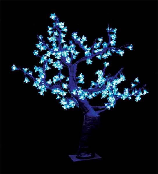 Árbol de cerezo en flor de mesa