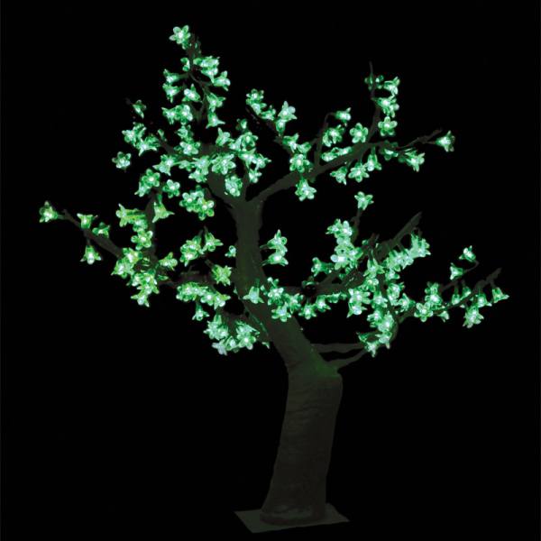 Árbol de cerezo en flor de mesa