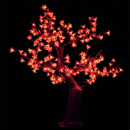 Árbol de cerezo en flor de mesa