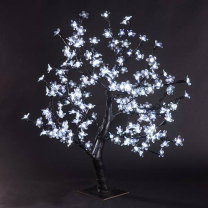 Árbol de cerezo en flor de mesa