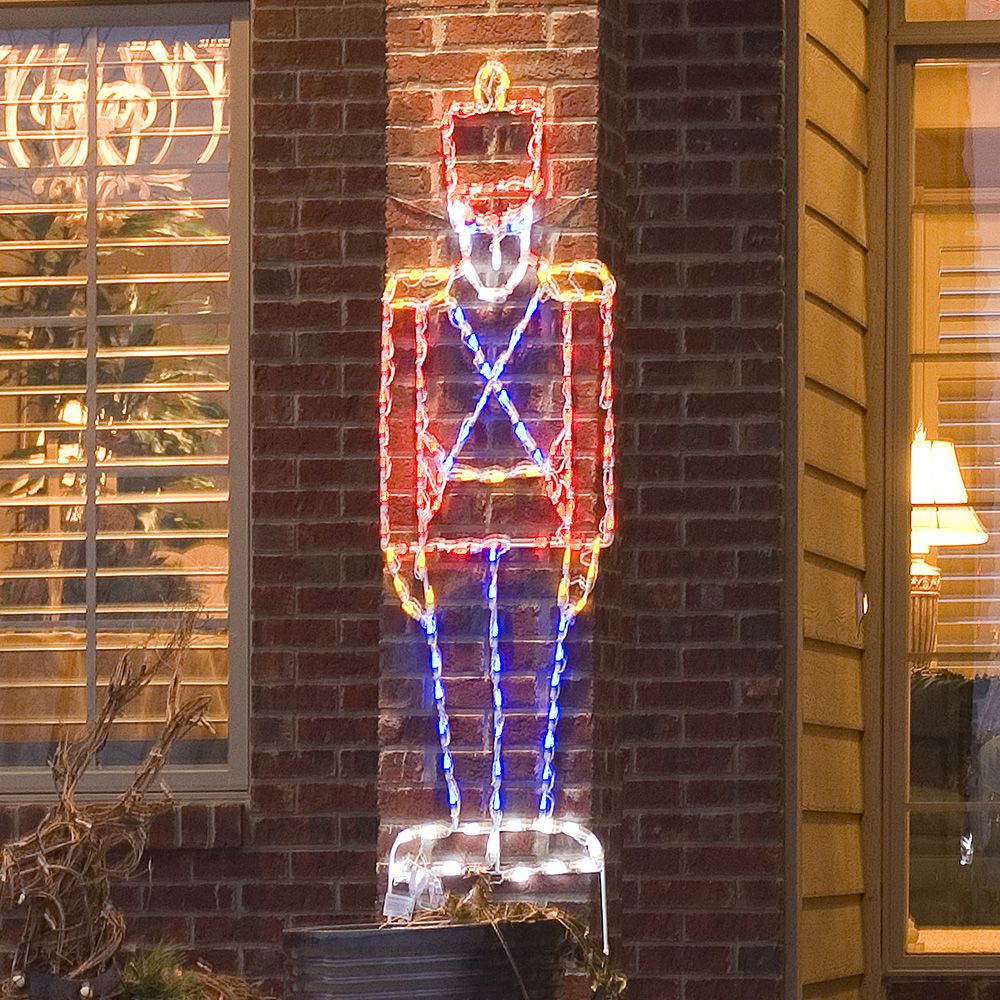 Soldado Cascanueces de juguete con pantalla LED (65 pulg.)