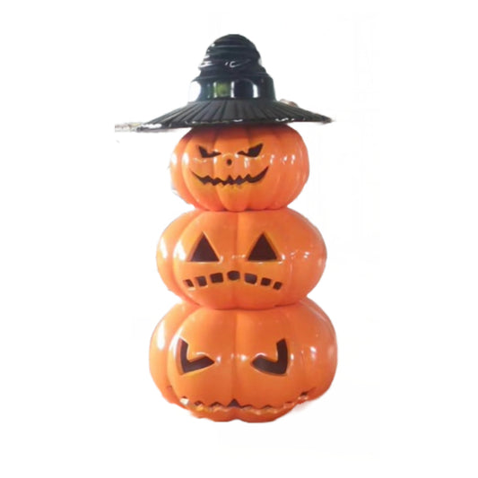Bruja Calabaza de Fibra de Vidrio