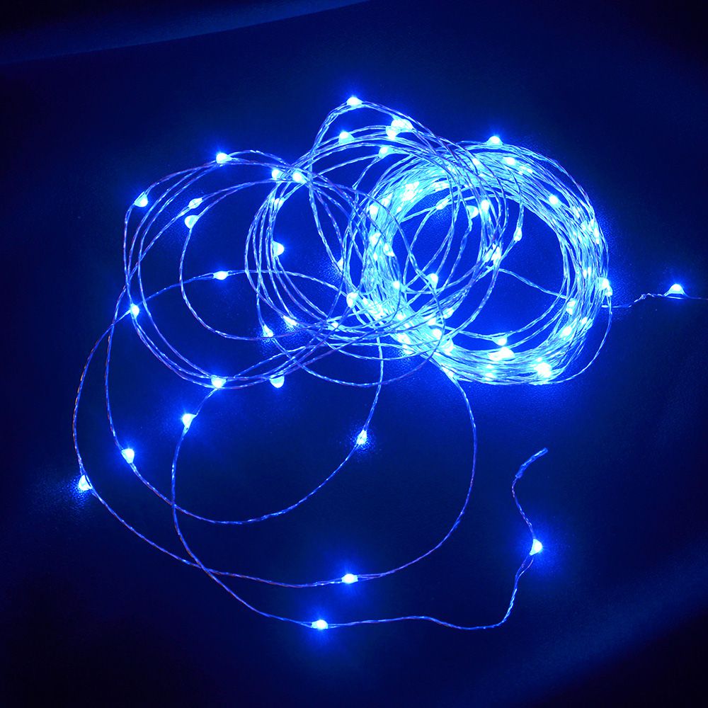Luces de alambre - 100 bombillas